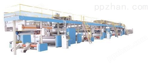 融合欧洲技术的新型2500重型七层高速瓦楞纸板生产线