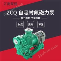 江南泵阀 耐腐塑料磁力泵 ZCQ65-50-160高温硫酸泵