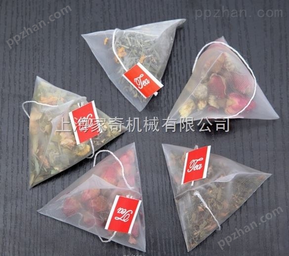 配方果粒茶立体三角袋袋泡茶自动包装机