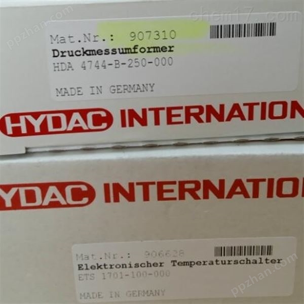 现货HYDAC传感器供应商